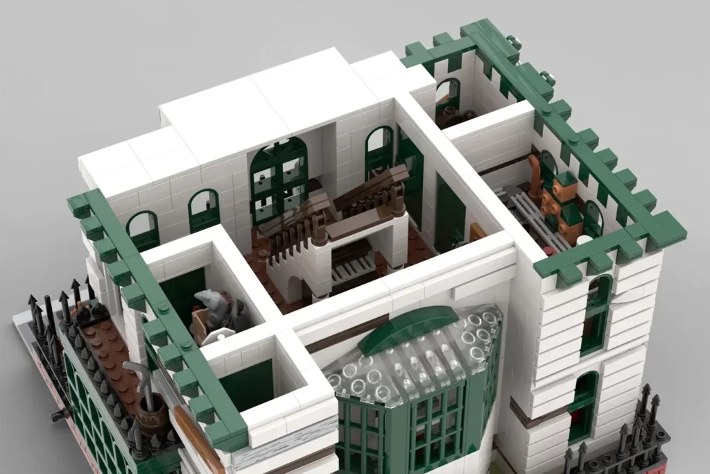 The Addams Family LEGO Ideas House garners 10,000 supporters