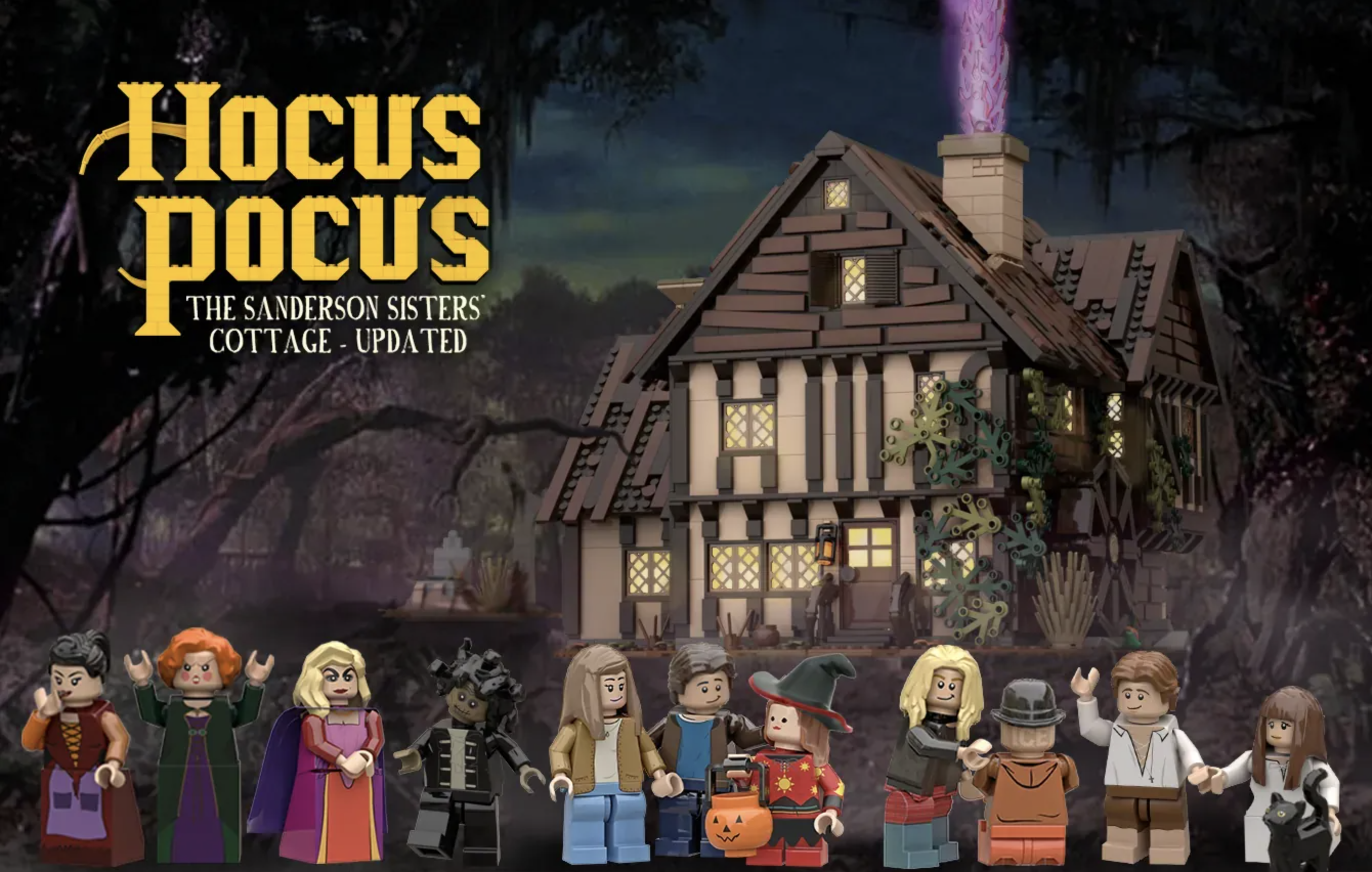 LEGO Ideas 21341 Hocus Pocus: The Sanderson Sister Cottage