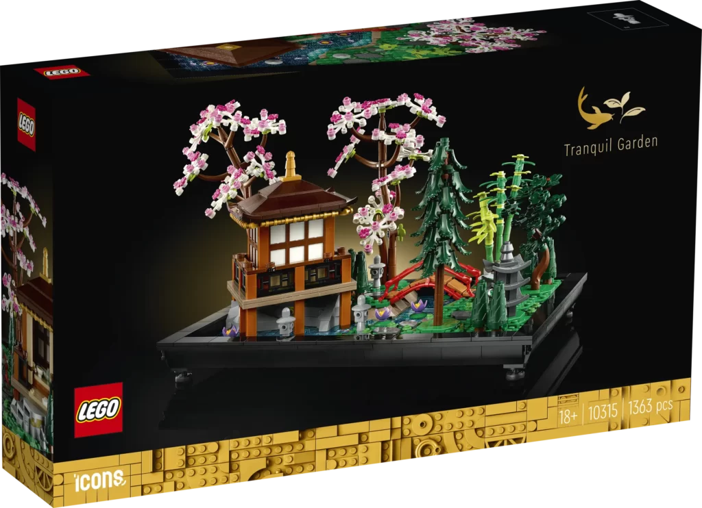 Latest LEGO Icons 18+ Set 10315 Tranquil Garden Officially Unveiled