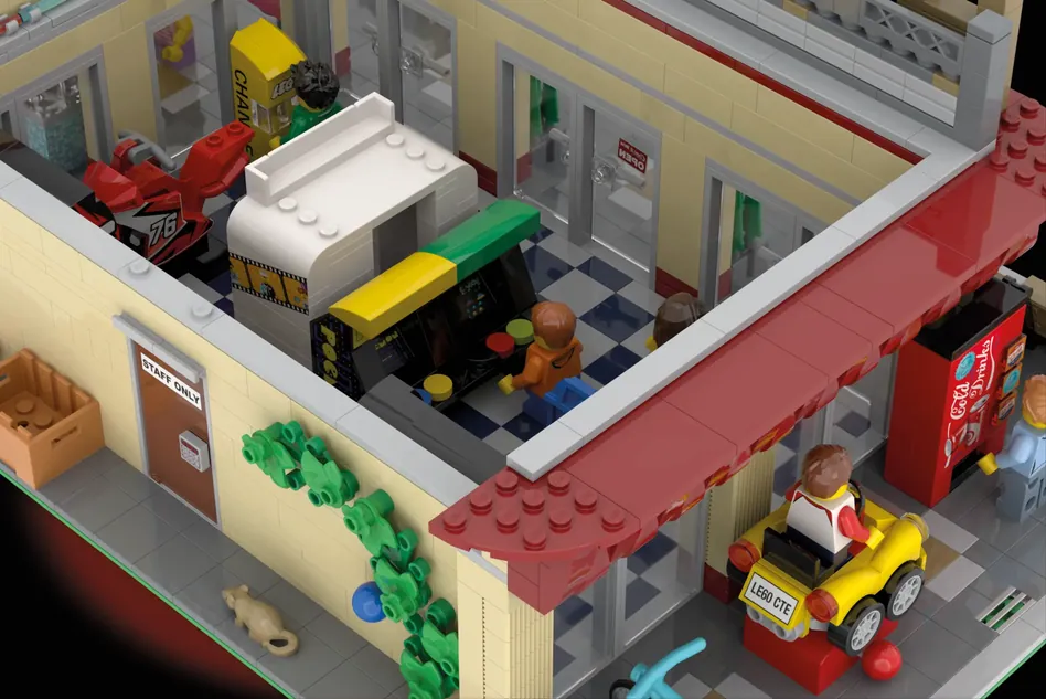 If You Build It's Retro Arcade Achieves Second Round of 10,000 Supporters on LEGO Ideas