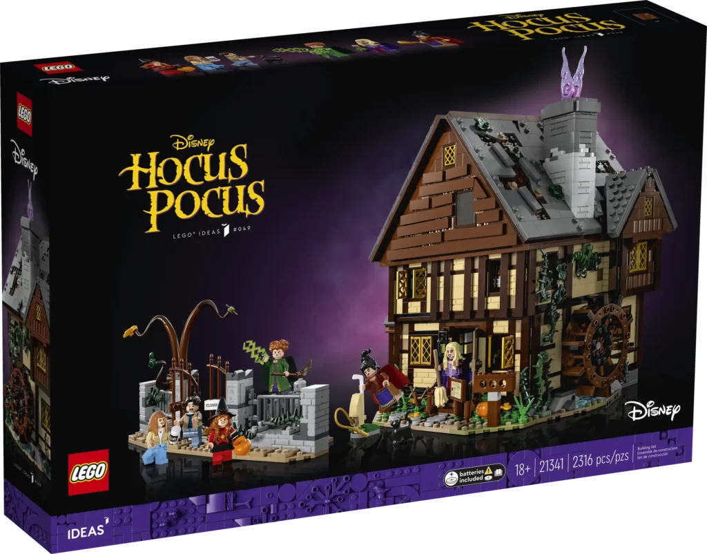 The enchanting Hocus Pocus film is now an official LEGO IDEAS set
