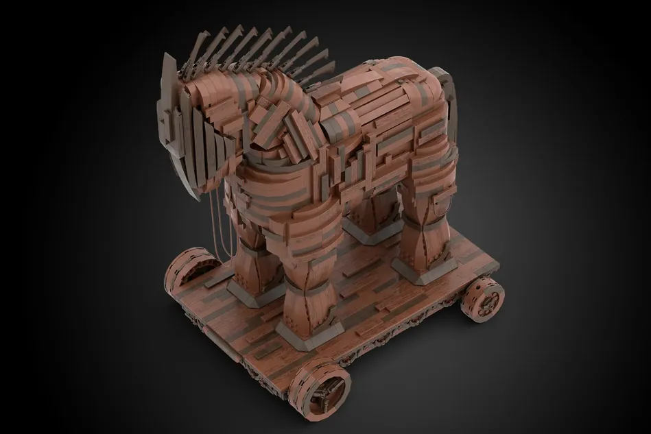 Daytona's Trojan Horse: A LEGO Ideas Project