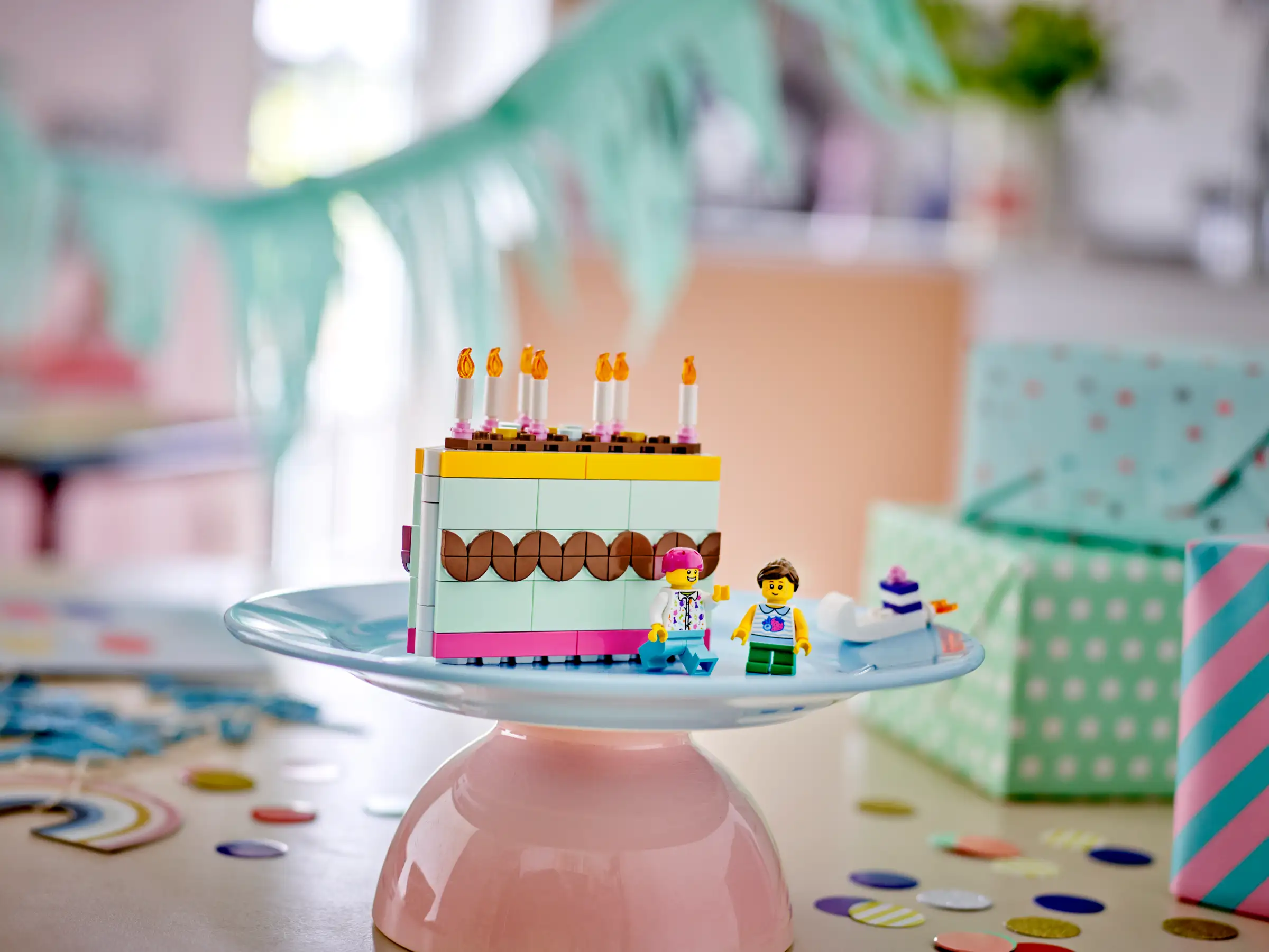 A Slice of Celebration: LEGO Creator Unveils the 40641 Birthday Cake Set for Summer 2023