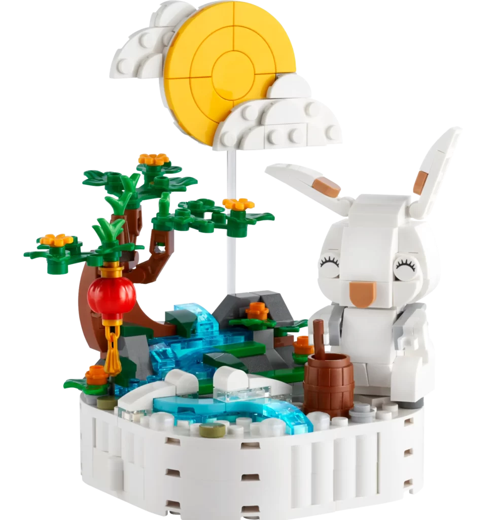 Spirit of Mid Autumn Festival: LEGO Creator Unveils the Jade Rabbit Set (40643)