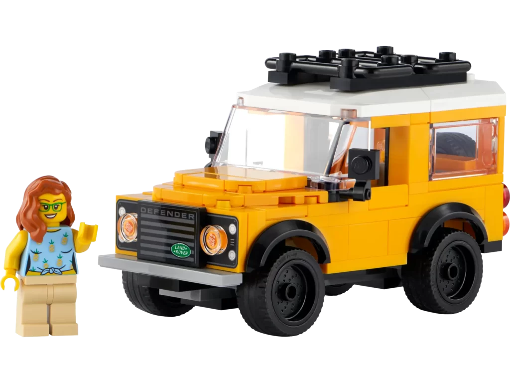 LEGO and Land Rover Collaborate Again: Revealing the Minifigure-Scale Classic Defender Set (40650)