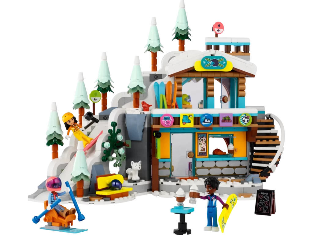 LEGO Friends Holiday Ski Slope and Café is slopping ahead (41756)