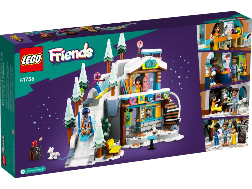 LEGO Friends Holiday Ski Slope and Café is slopping ahead (41756)