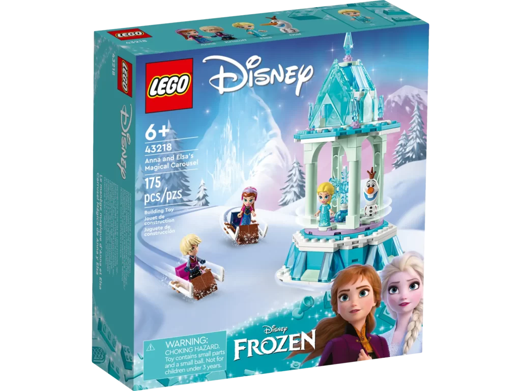 LEGO's Anna and Elsa's Magical Carousel Set (43218)