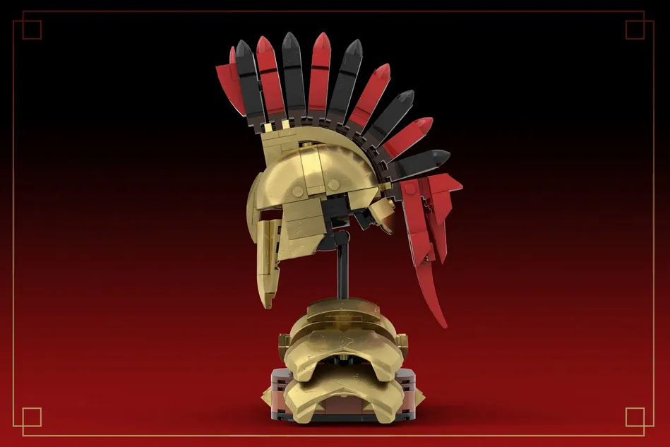 Delusion Brick's Spartan Helmet of Leonidas - LEGO Ideas