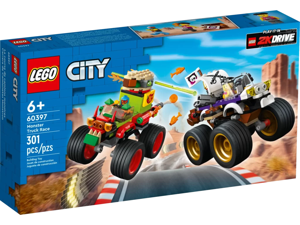 LEGO Unveils Real-World Replicas of Vehicles from the New LEGO 2K Drive Video Game (60397, 60396 and 60395)