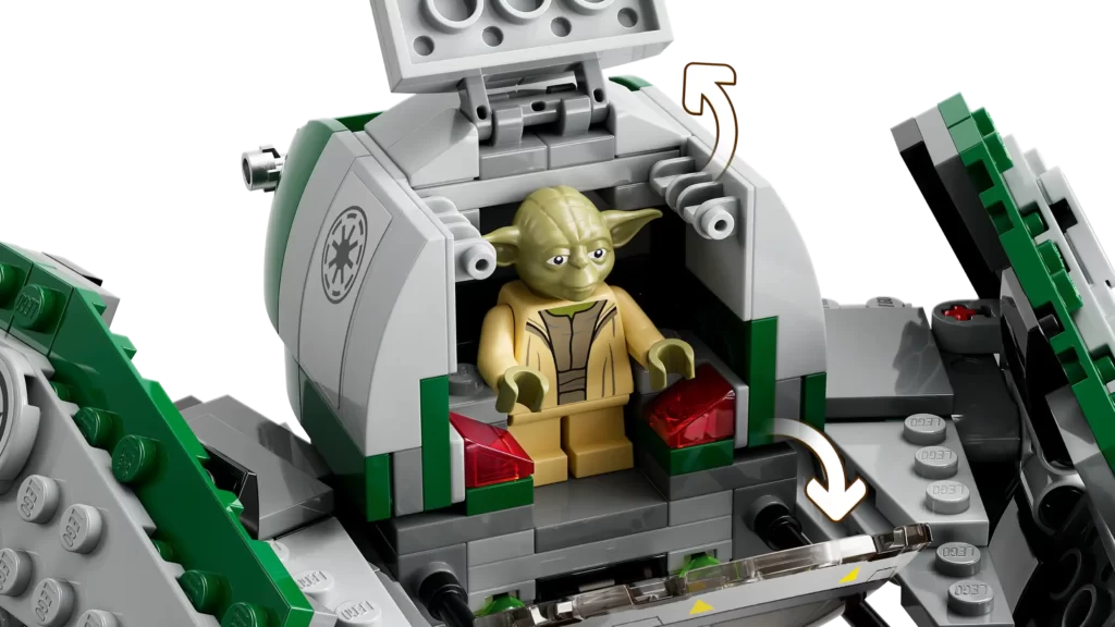 The new Yoda's Jedi Starfighter (75360)