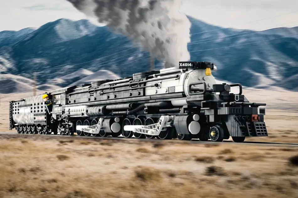Lassehfl's 'Big Boy' Locomotive: A Resounding Success on LEGO Ideas