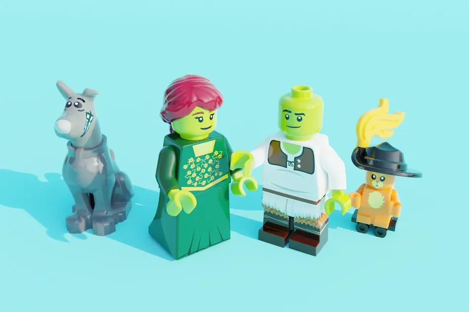 Dreamwork's Shrek Swamp LEGO Ideas Project