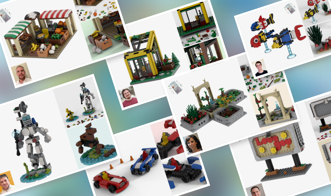 Winning Creations from LEGO's Test Lab Challenge Now Available for Purchase Online