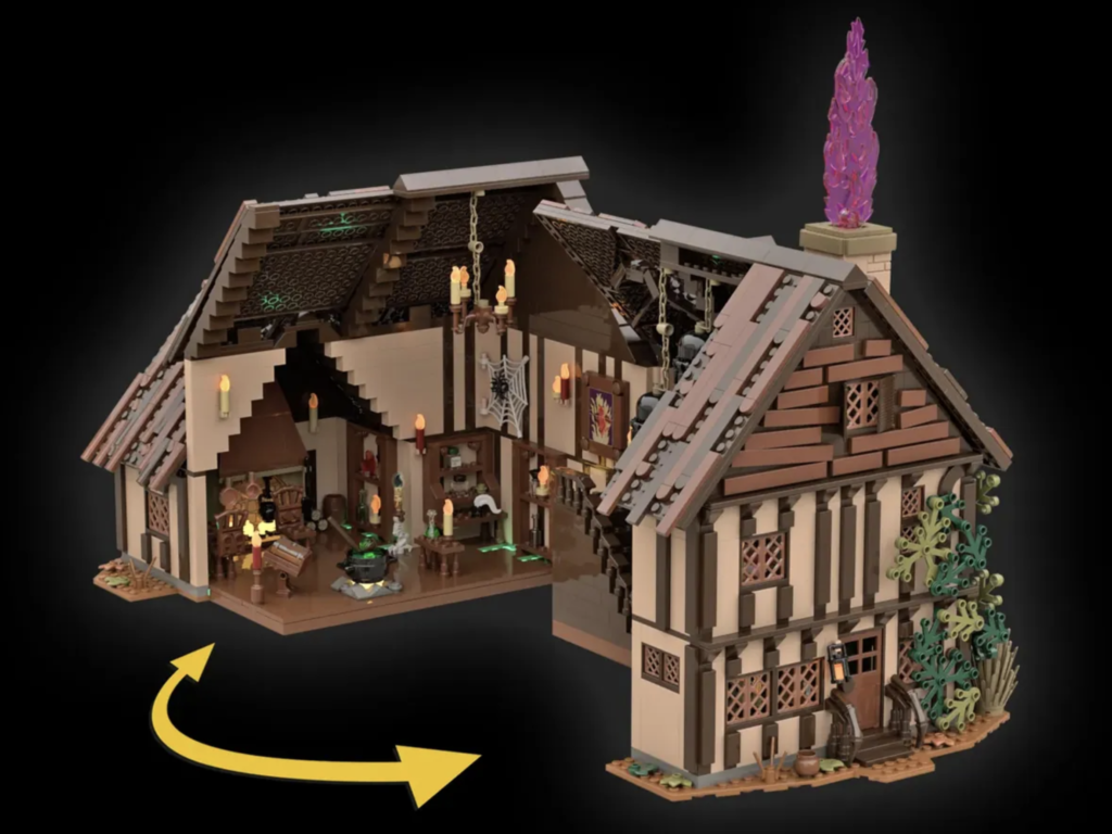 LEGO Ideas Hocus Pocus: The Sanderson Sister Cottage to be released in July 2023