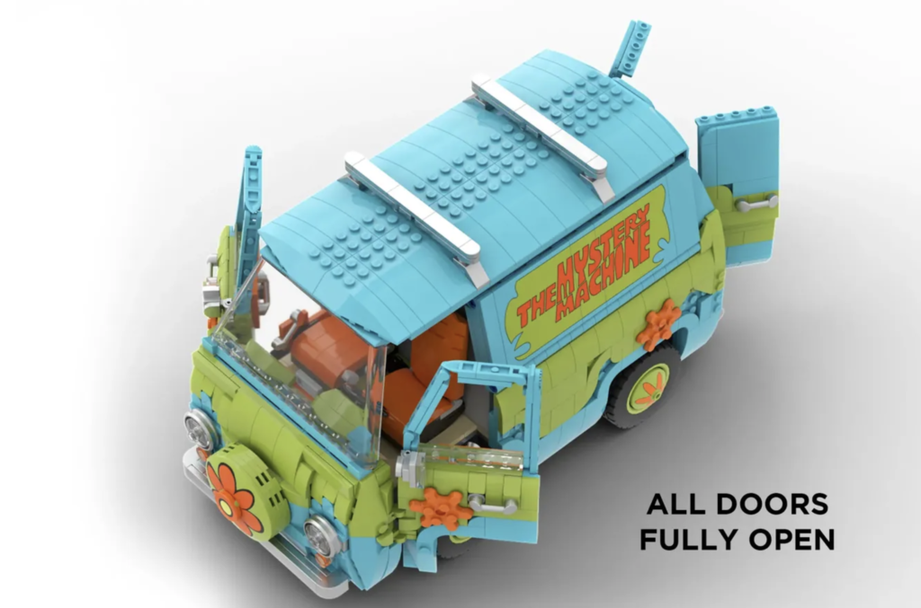 LEGO Ideas Scooby Doo Mystery Machine Hits 10,000 Supporters Milestone!