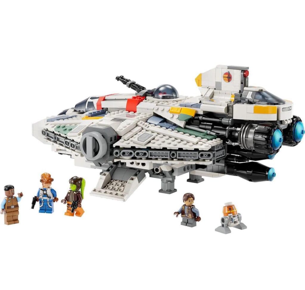 A First Glimpse of the Ahsoka-Themed LEGO Sets: A Peek into 75357 Ghost & Phantom II