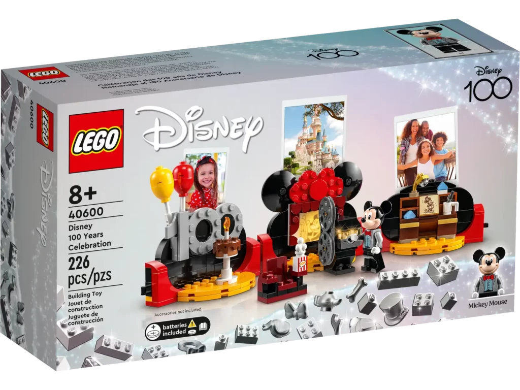 Introducing the Limited-Edition LEGO Gift With Purchase to Celebrate Disney's Centennial Year