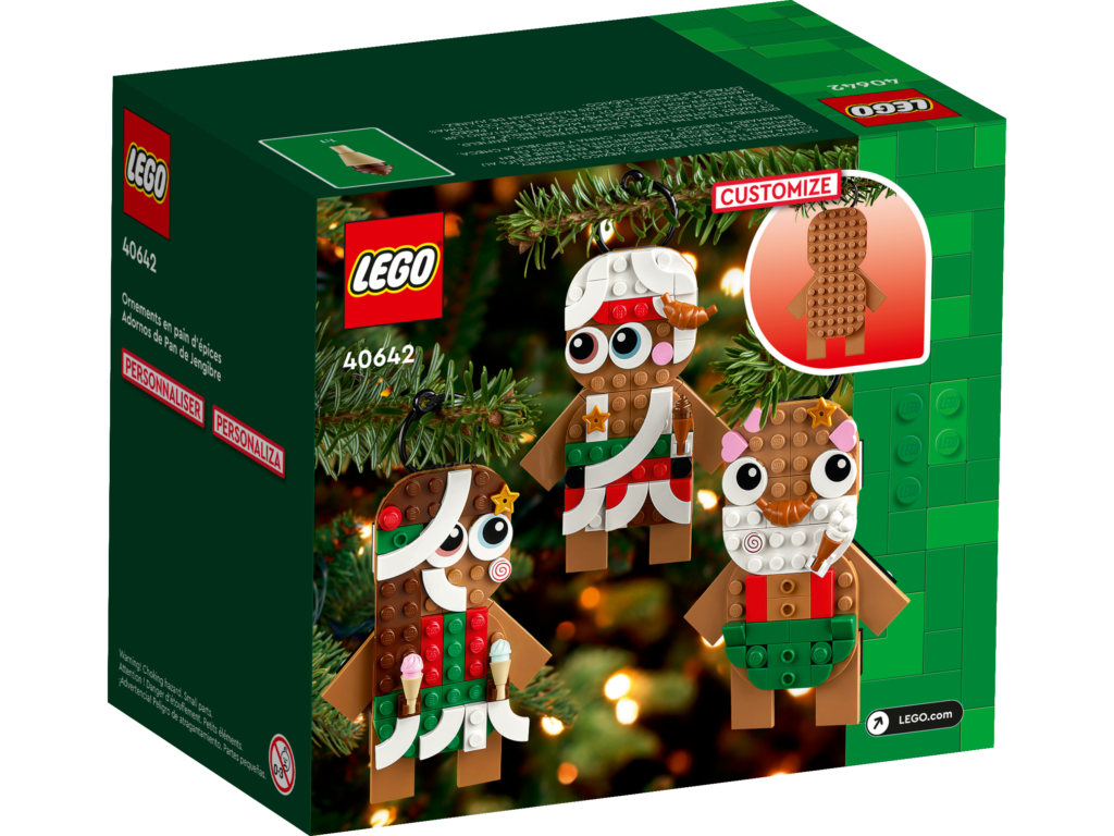 LEGO Unveils Upcoming Christmas Collection: Gingerbread Ornaments Set 40642